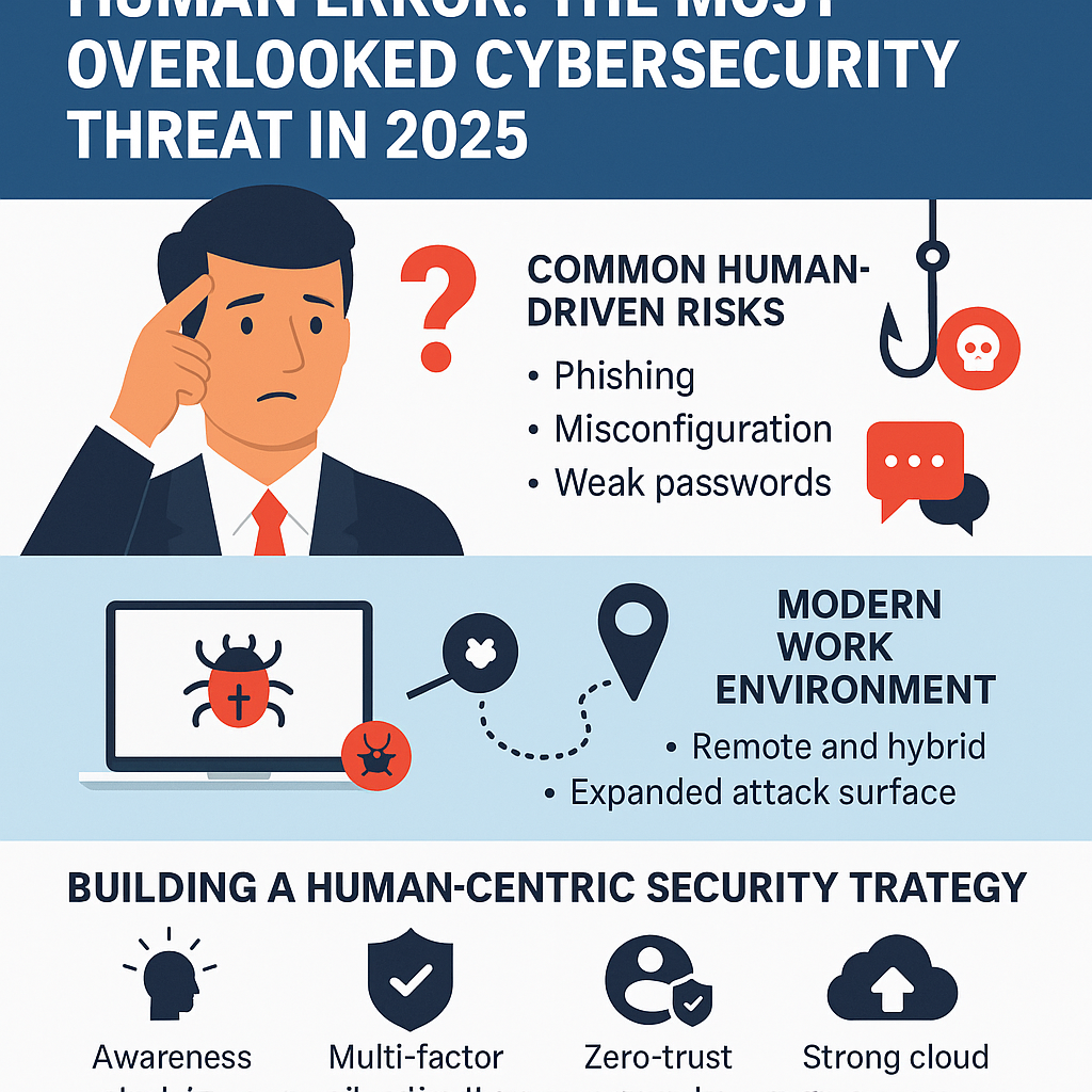 Cover image for Human Error: The Most Overlooked Cybersecurity Threat in 2025